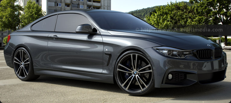 BMW F32 4 Series Coupe - Mineral Grey