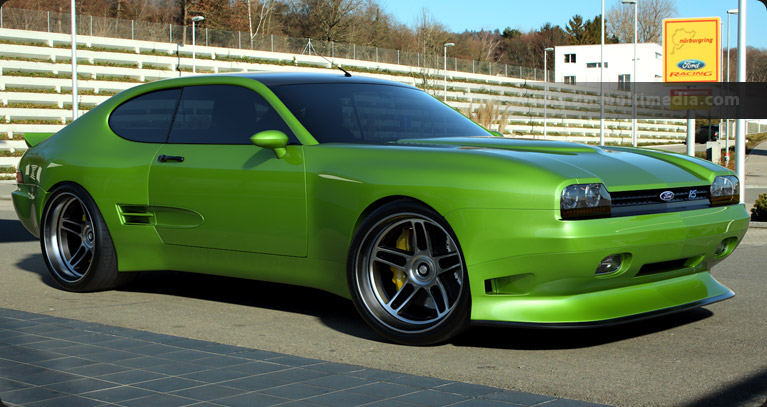 Ford Capri MK IV in Ultimate Green