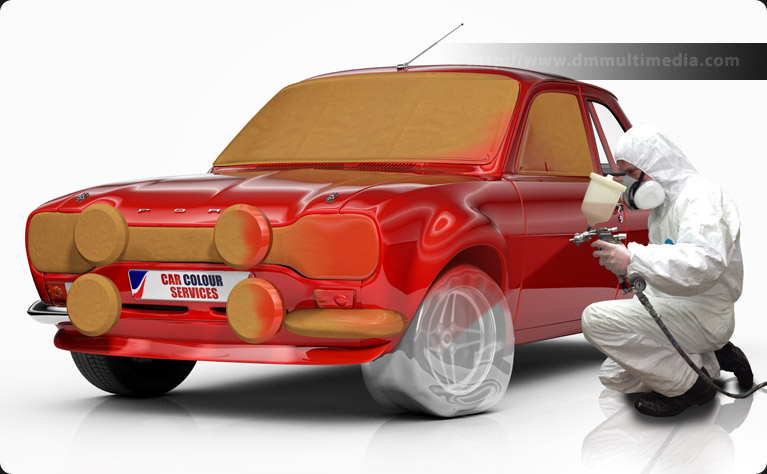 Car Colour Services Escort MK1 in paint