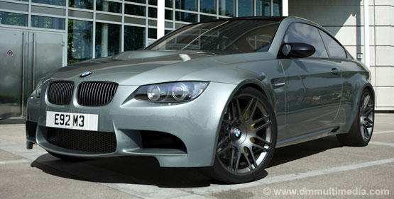 BMW E92 M3 in Silverstone with 20" Alloys