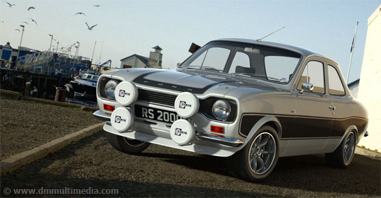 Escort MK1 RS2000 at the Harbour