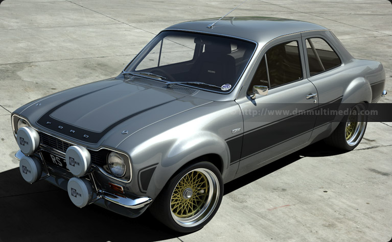 Escort MK1 RS2000 in Silver