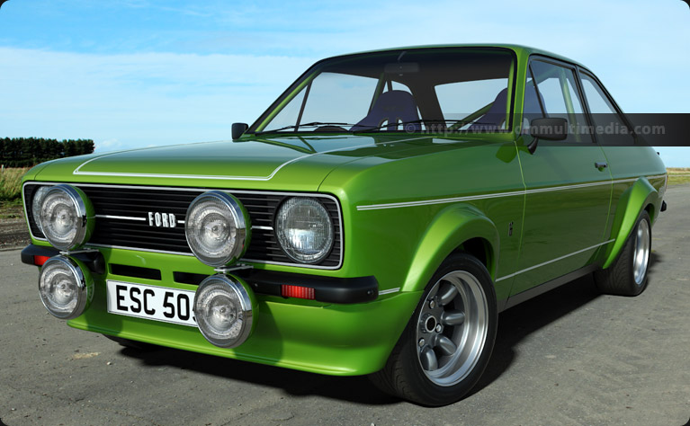 Escort MK2 Mexico in Ultimate Green