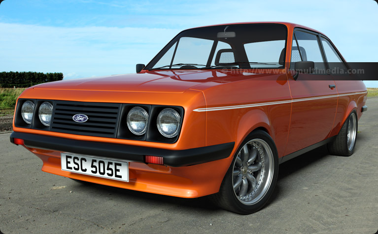 Escort MK2 RS2000 in Orange