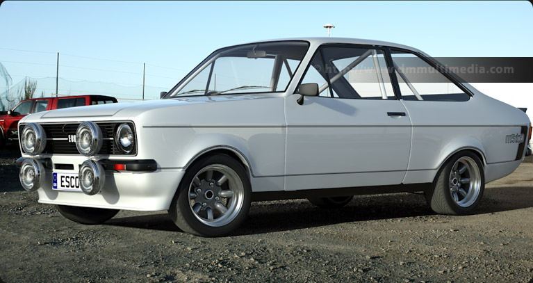 Escort MK2 Mexico in white