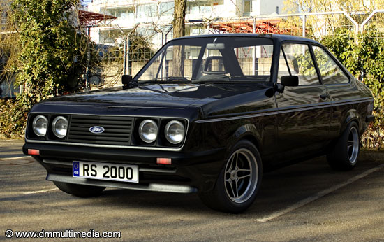 Escort MK2 RS2000 Black