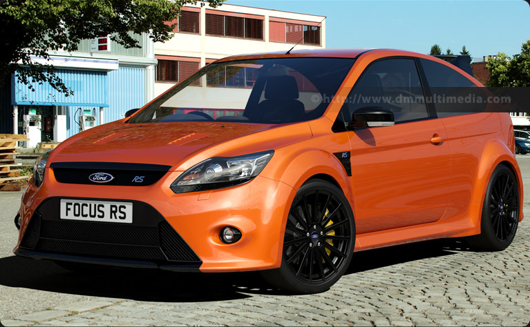 Ford Focus MK2 in orange