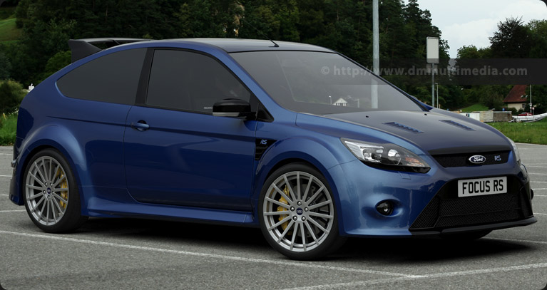 Ford Focus MK2 in Performance Blue