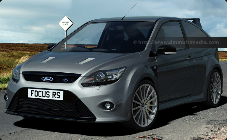 Ford Focus MK2 in Silver on the moors