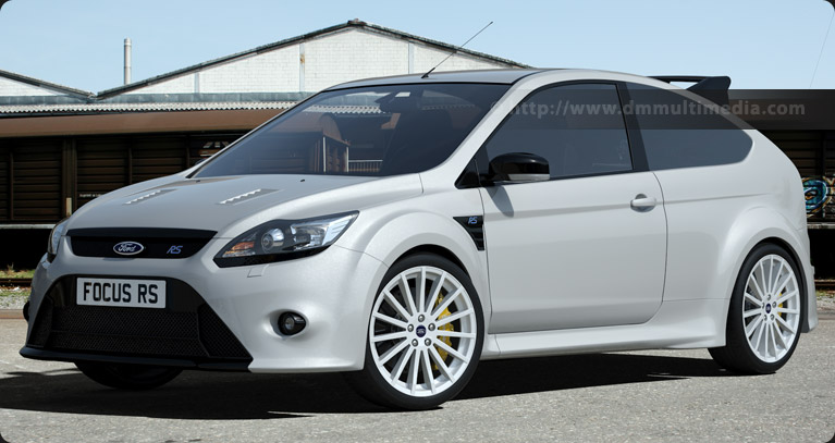 Ford Focus MK2 in Frozen White