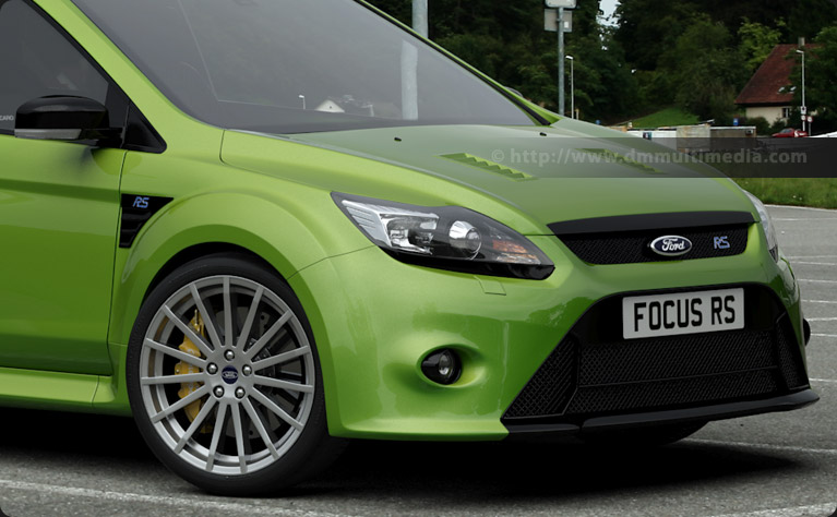 Ford Focus MK2 - refinement of front end, lights and wing mirrors