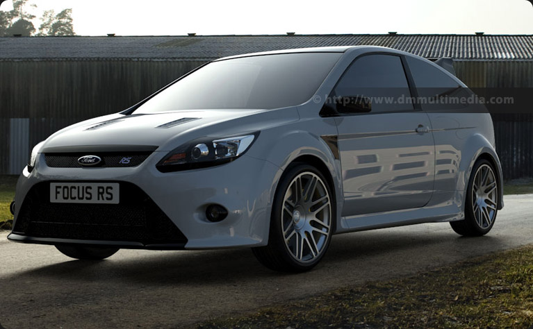 Ford Focus MK2 in White - test render 2