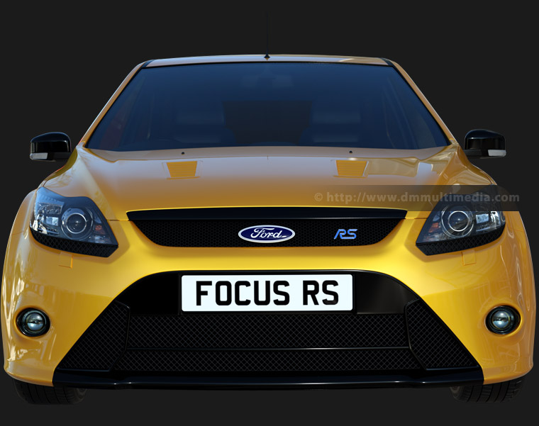 Ford Focus MK2 in Metallic Yellow