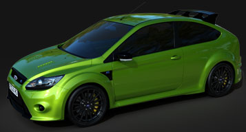 Iray render - Ford Focus RS