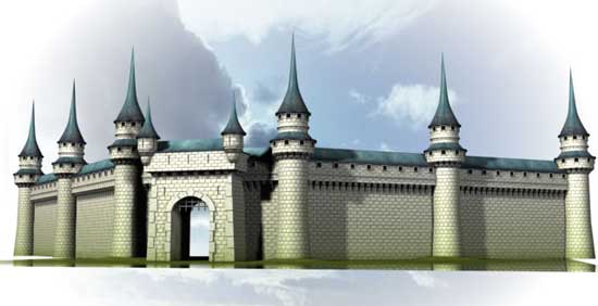 Fantasy castle