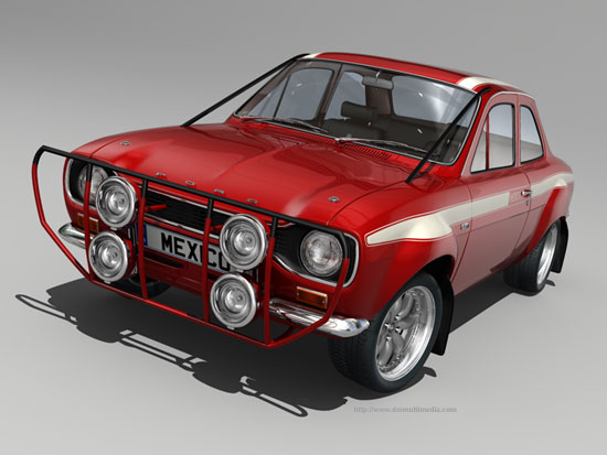 MK1 Escort Mexico Bubble Big Wing available as Escort MK1 RS wallpaper