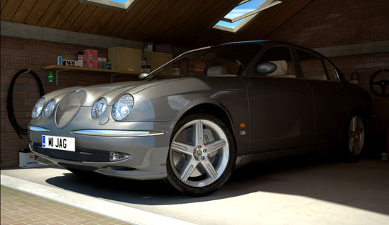 Jaguar S-Type 3d Model