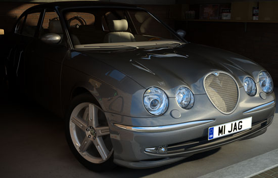 Jaguar S-Type 3d Model