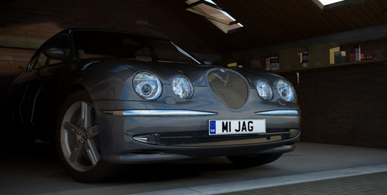 Jaguar S-Type 3d Model