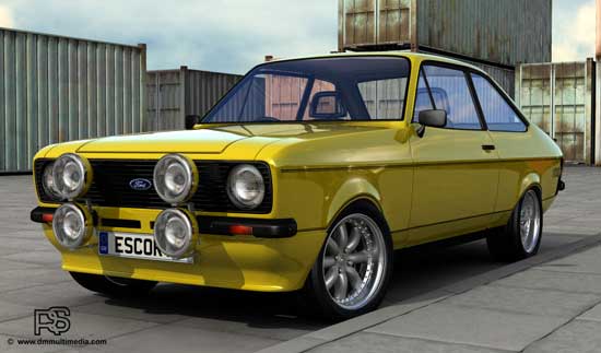 Signal Yellow Escort MK2 Mexico