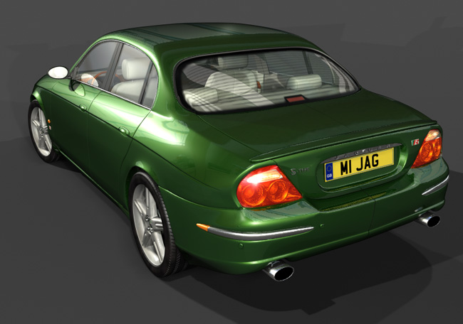 Jaguar S-Type - rear view