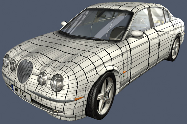 Jaguar S-Type - poly flow