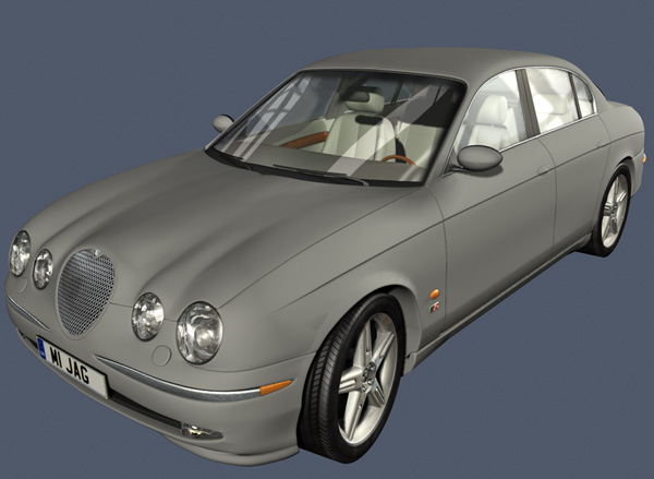 Jaguar S-Type - poly flow