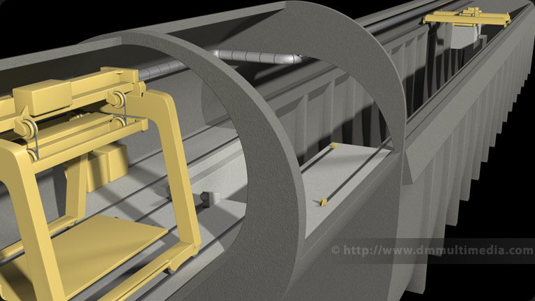 LLW Waste emplacement