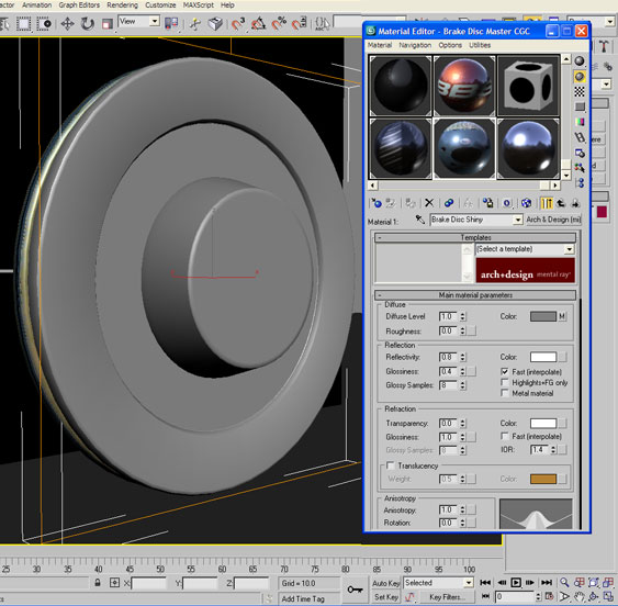 Brake Disc Texture settings