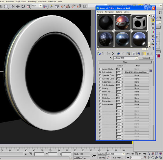 Adjust Mix Map of Brake Disc texture