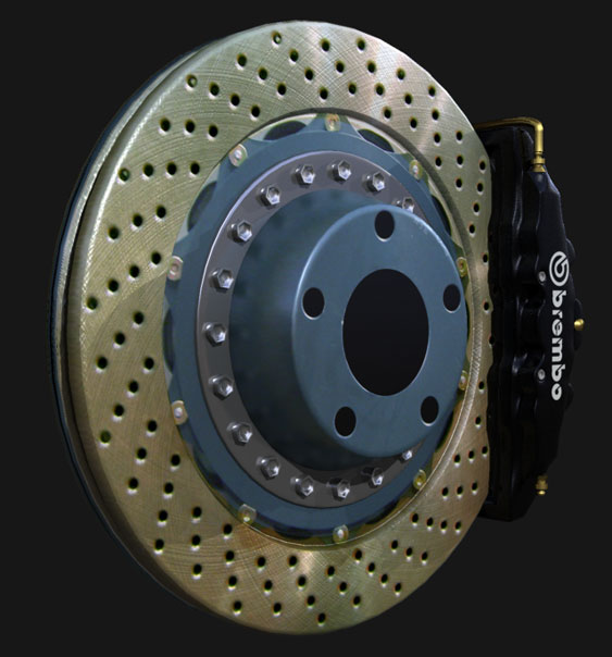 Blended Brake Disc material