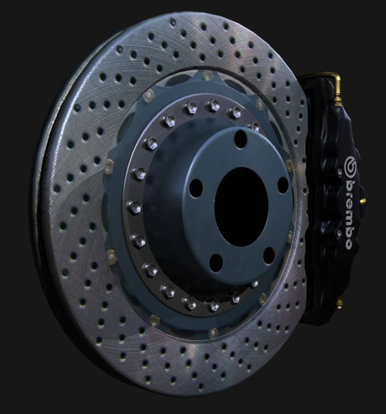 Brake Texture using alternate Silver bitmap