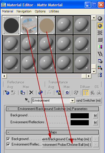 Mental Ray production Shader - Environment Switcher