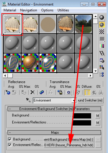 Move HDRI to Environment switcher