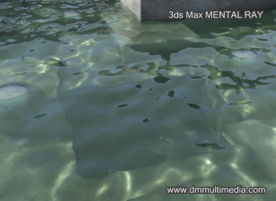 Water and Caustics in Mental Ray